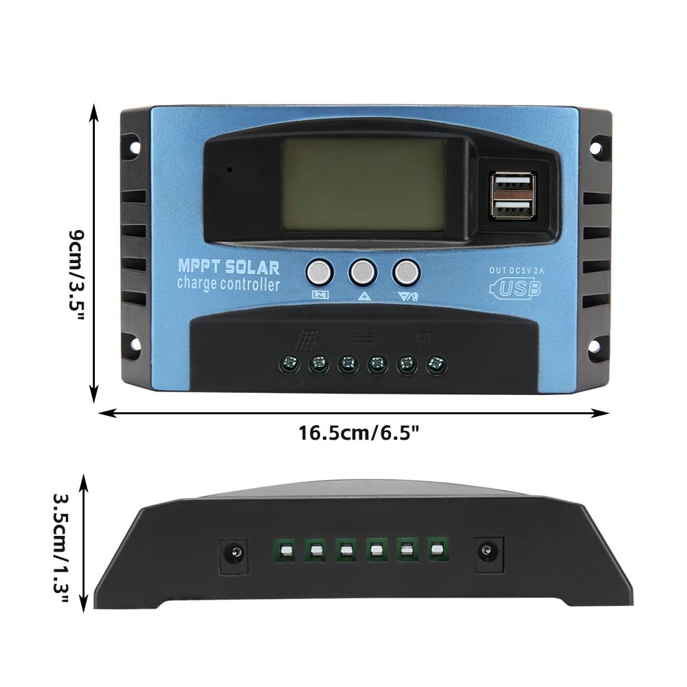 400 Watt Solar Panel Kit with High Efficiency Monocrystalline 200 Watt 2pcs Rv Solar Panels and 30a MPPT Charge Controller for 12 Volt System Battery and Inverter (400w kit)