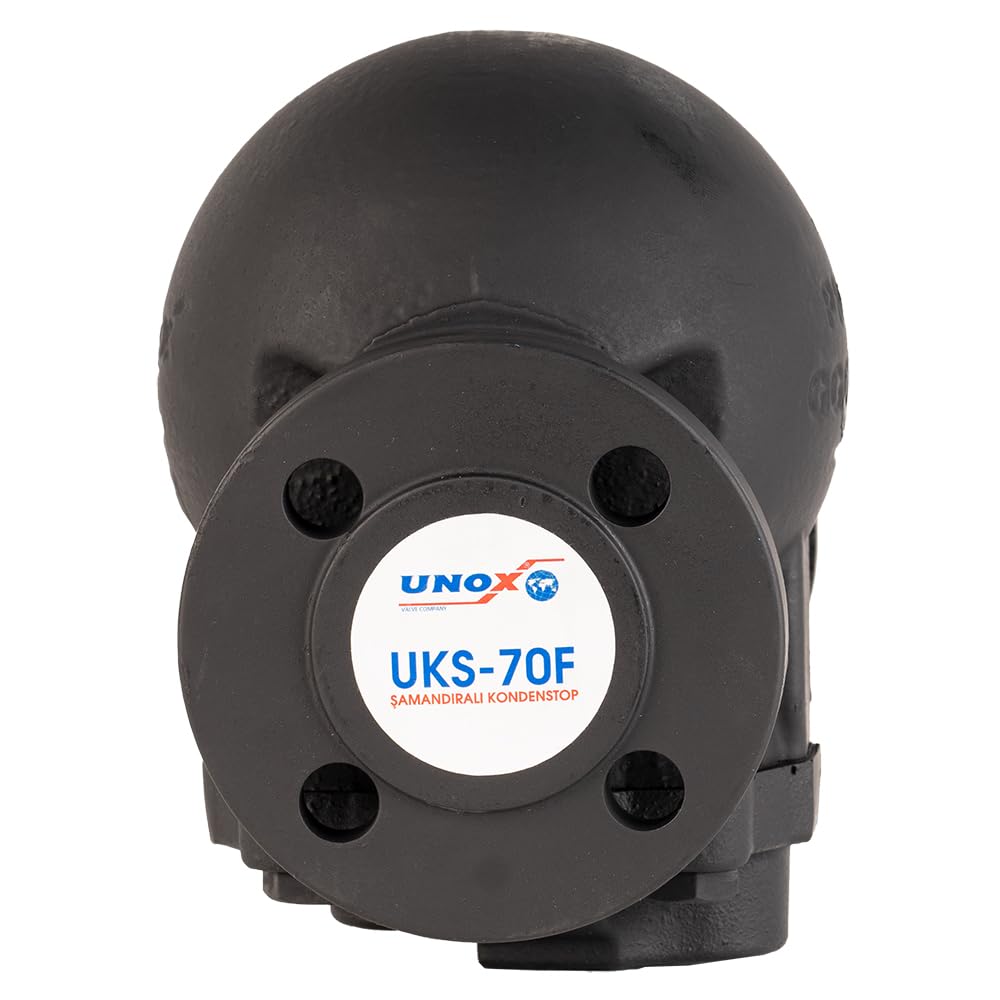 Unox DN25 Ball Float Steam Trap, Thermostatic, ANSI Class150 Flanged
