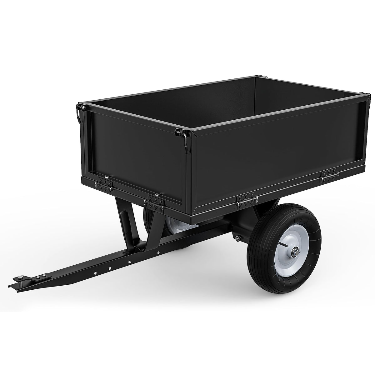 YITAMOTOR Black Utility Dump Trailer