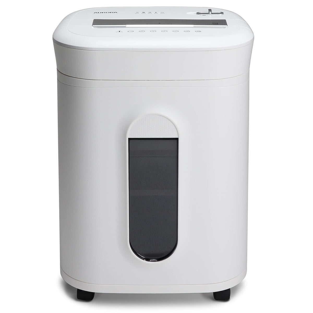 Aurora Professional Grade 10-Sheet High Security Micro-Cut Paper and Credit Card Shredder/ 60 Minutes/Security Level P-5, White