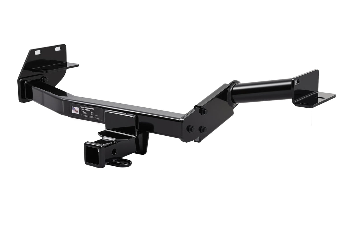 Paanlok Trailer Hitch for 2020-2025 KIA Telluride & Hyundai Palisade - Class 3 2-Inch Receiver | 5000 lbs GTW & 750 lbs Tongue Weight | Weight Distribution 6000 lbs Capacity | Bolt-On RV Boat Camper