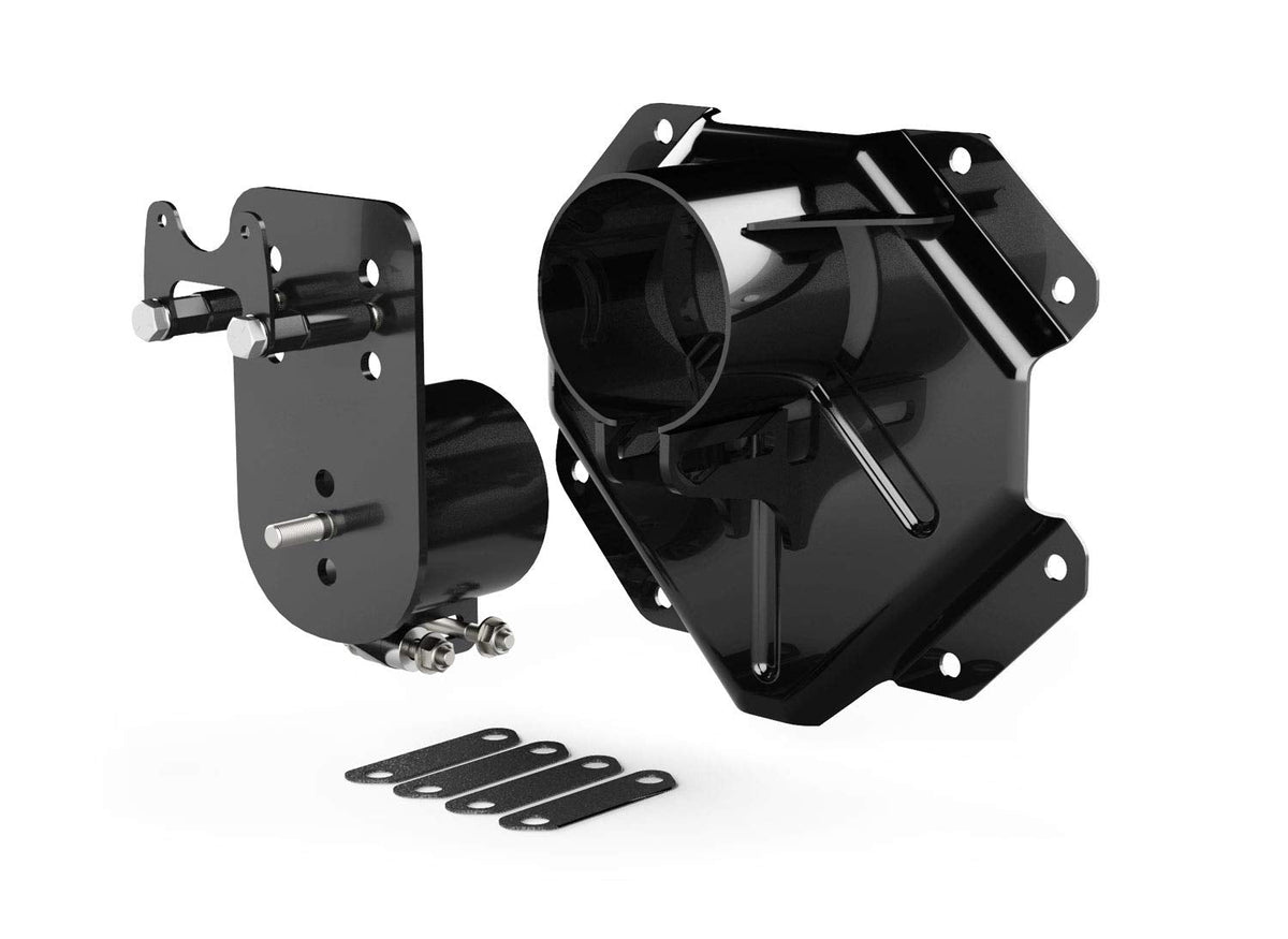 TeraFlex 4838235 JK HD Adjustable Spare Tire Mounting Kit for 5 on 5.5" Wheels