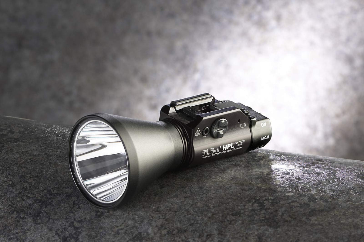 Streamlight 69216 TLR-1 HPL 1000-Lumen High Power Rail-Mount Tactical Gun Light with Remote Door Switch and Remote Pressure Switch, Black