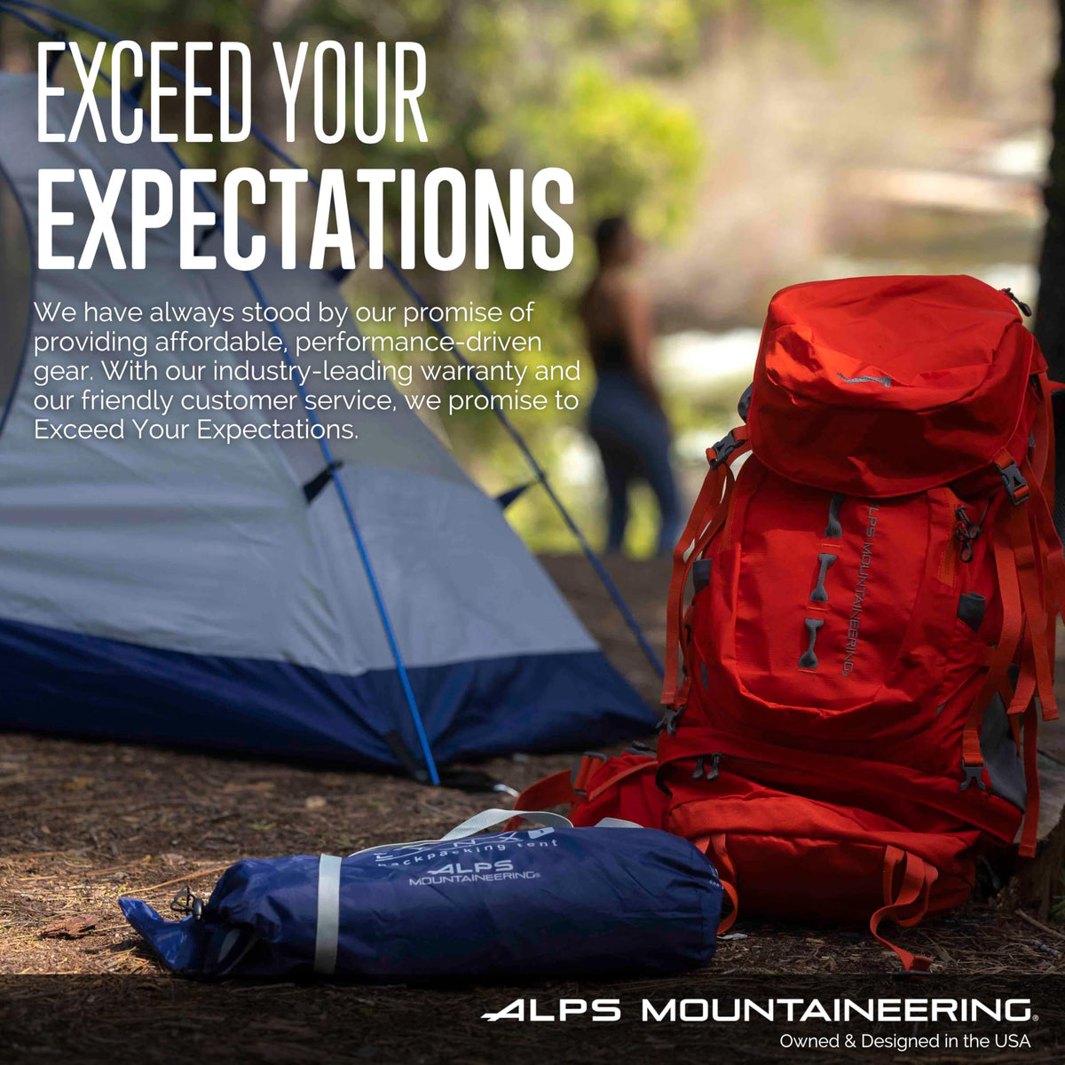 ALPS Mountaineering Zephyr 1-Person Tent - Gray/Navy