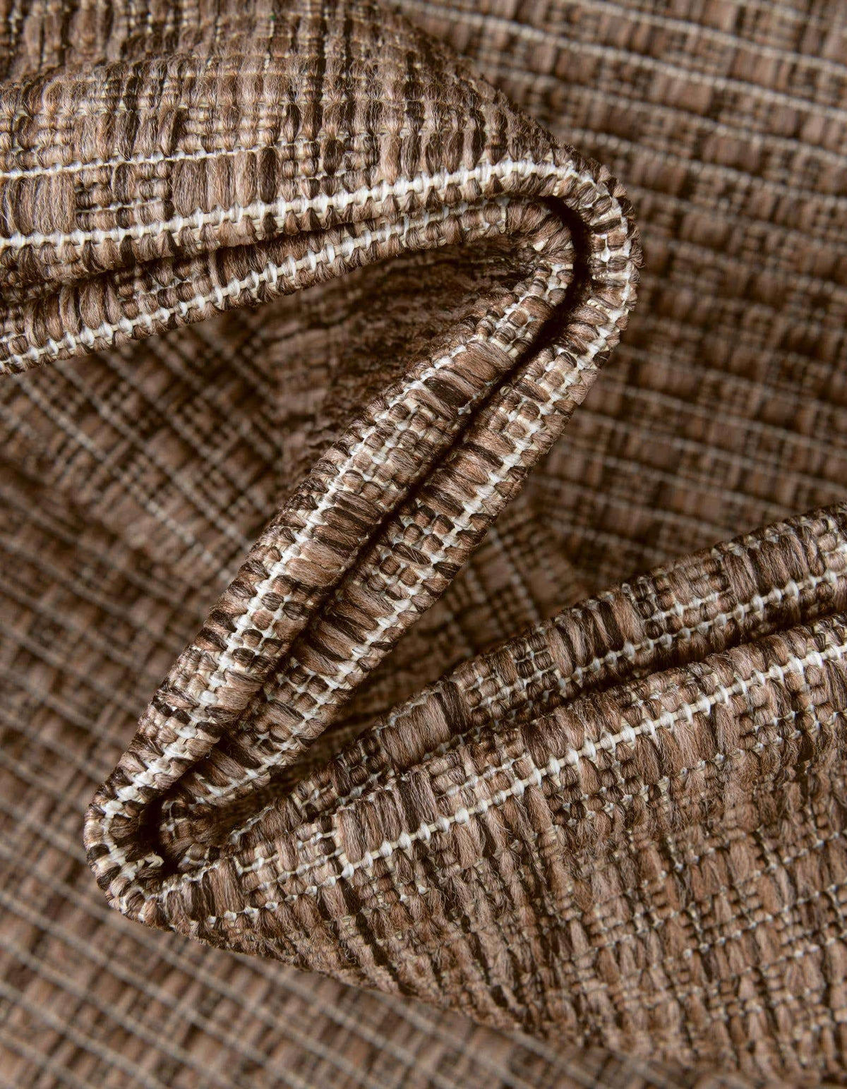 Unique Loom Outdoor Solid Collection Area Rug (10' Square Light Brown/Ivory)