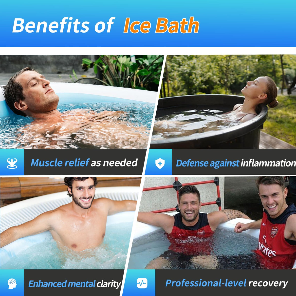 ๐๐ฅ๐๐ง๐๐๐ Ice Bath Water Chiller, 1/3 HP Water Chiller for Cold Plunge Tubs, with Pump, External Filter and Filter Media, Remote Control, for Home and Professional Use