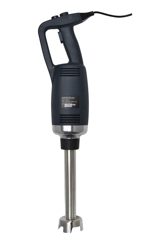 Li Bai 12 in Heavy Duty Immersion Blender Handheld Kitchen, Hand Blenders for Kitchen, Commercial Mixer Electric, 750W Detachable Shaft Adjustable Variable Speed, Emulsifier Blender Handheld