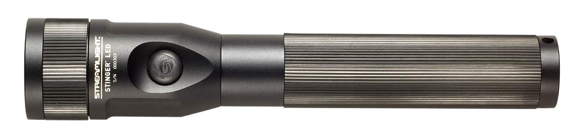 Streamlight 75711 Stinger 425-Lumen LED Bright Rechargeable Handheld Flashlight with AC Charger, Black