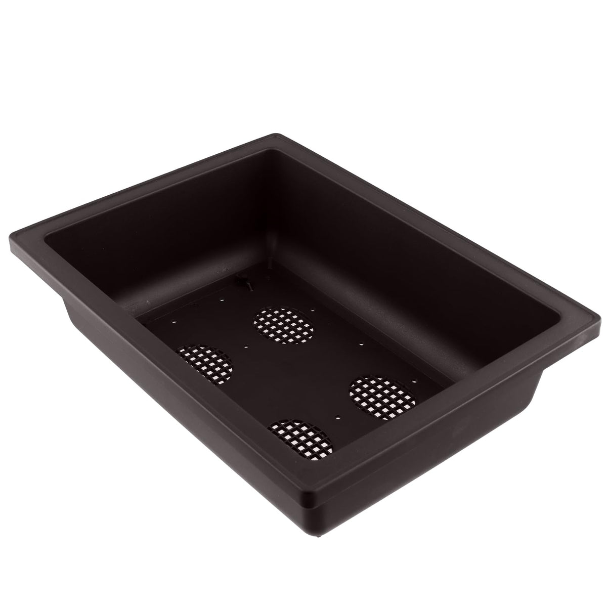 TAICHEUT 3 PCS 14 Inches Plastic Bonsai Training Pots, Rectangular Bonsai Tree Pots with Trays, Large Plastic Bonsai Container for Indoor, Outdoor