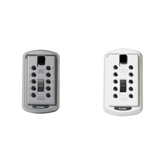 Kidde AccessPoint KeySafe Original Slimline Push Button Combination Permanent Key Lock Boxes, 2-Key (2 pack)