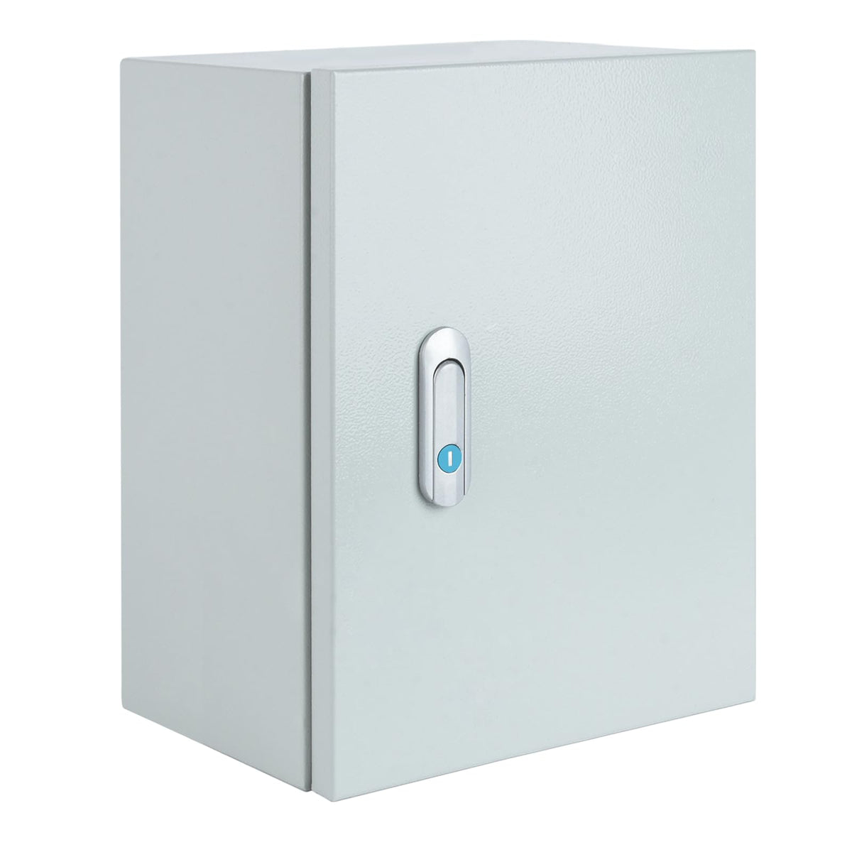 Steel Electrical Junction Box, Indoor&Outdoor Electrical Enclosure Box, Wall Mounted Waterproof&Dustproof Metal Box, Universal Electric Equipment Enclosure Box with Safety Locks and Mounting Plates