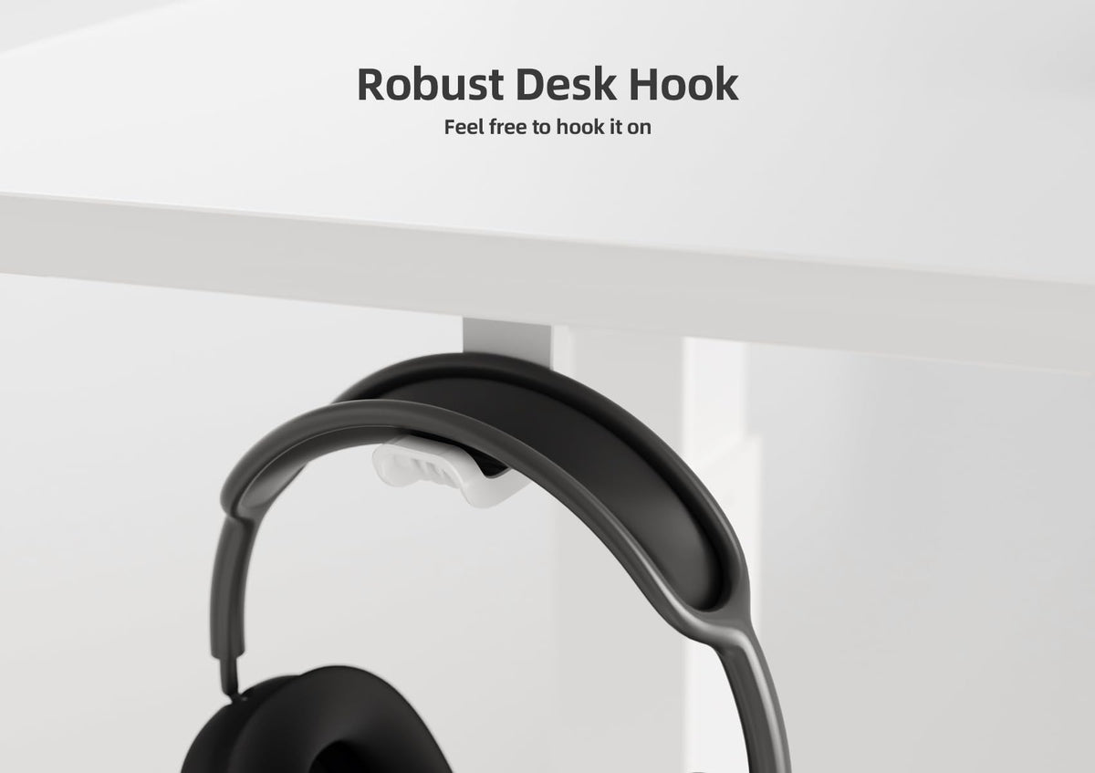Claiks Mobile Standing Desk, Portable Rolling Workstation With Wheels, Pneumatic Height Adjustable Sit-Stand With 90 Tiltable, Foldable Non-Slip Computer Stand, White