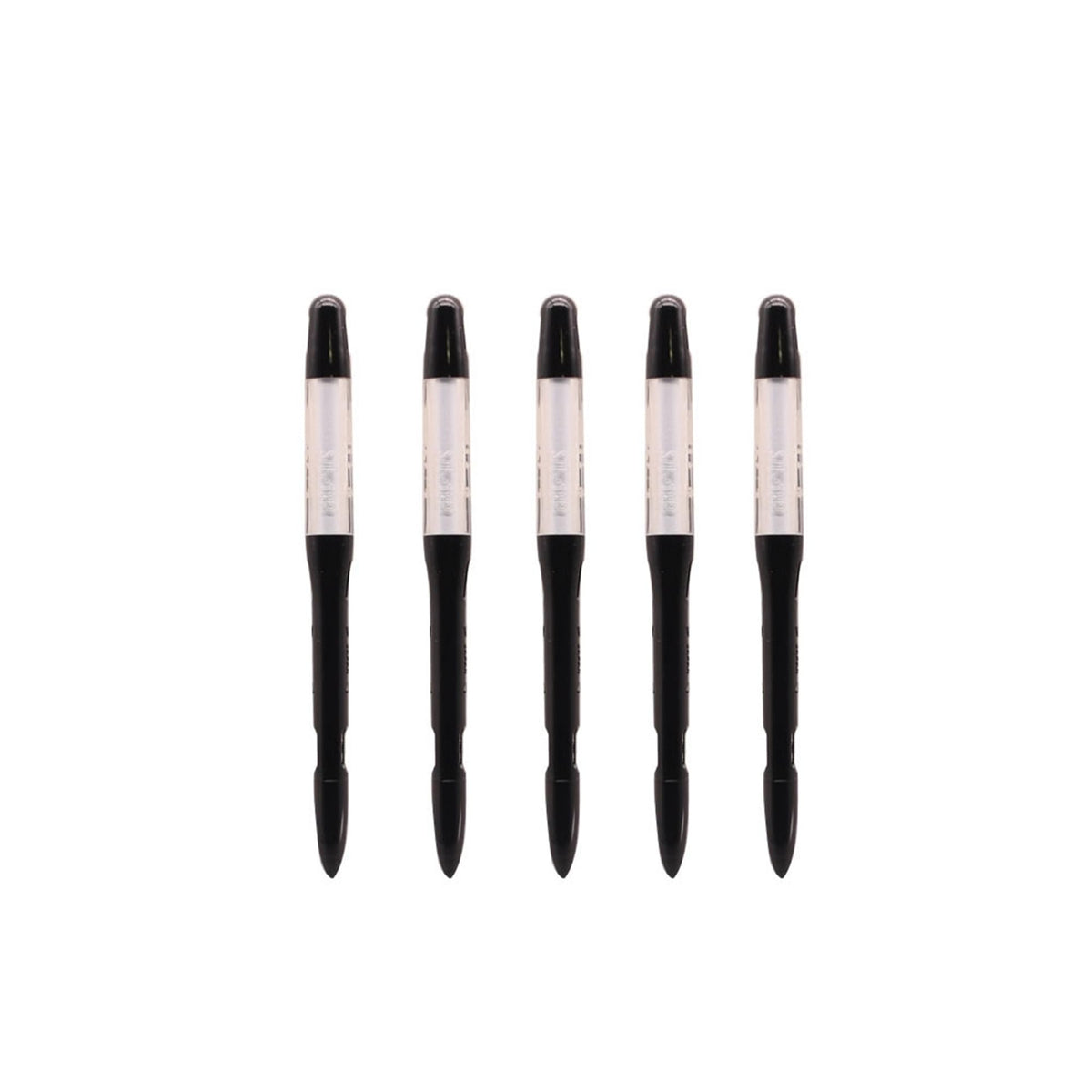 Sustee Aquameter - Small - Black - Bundle of 5 - Leave-in Soil Moisture Meter for Potted Plants - Plant Water Sensor - Refillable