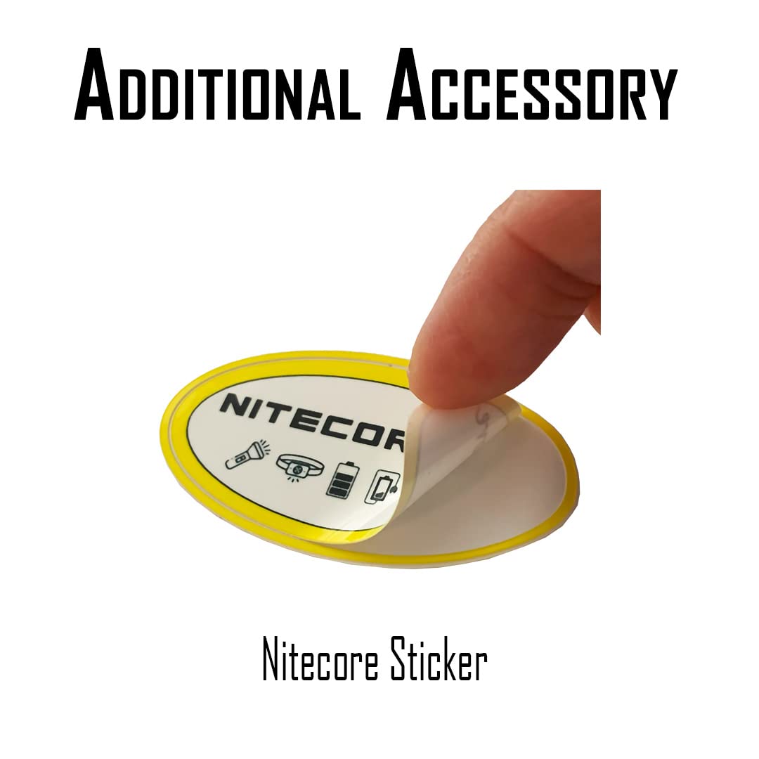 Nitecore TM20K 20,000 Lumen USB-C Rechargeable LED Flashlight with NitecoreSticker