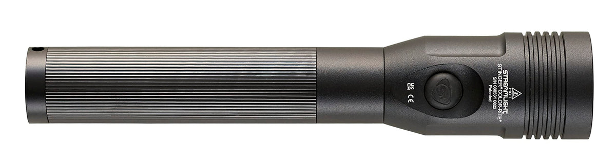 Streamlight 75498 Stinger 500-Lumen Color-Rite Rechargeable Flashlight Without Charger, Black