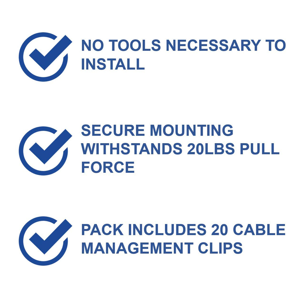 Legrand - OnQ 20 Inch Media Enclosure & Legrand - OnQ Cable Management Clips