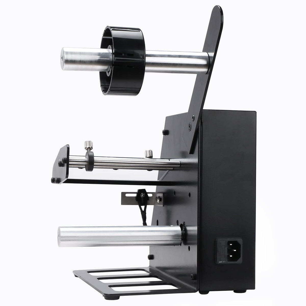 U.S. Solid Automatic Label Dispenser Machine Label Stripper Separating Machine Speed Control 3-10 m/min, Auto Counter 0-999999 with Memory Function, Protect Function Fast Motor