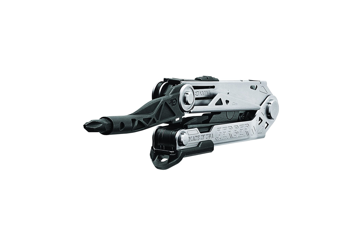 Gerber Gear Center-Drive - Berry-Compliant Sheath - 16-Piece Multipurpose Tool - Includes Sheath, Pliers, Wire Cutters, Pry Bar & More - Black
