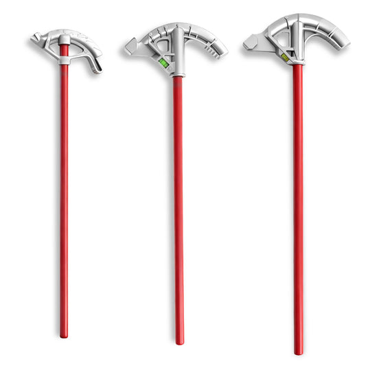 Otoolling 3 Set Aluminum Conduit Pipe Bender for 1/2" & 3/4" & 1" Emt Pipe, Imc Tube, Rmc Tube & Rigid Bending Tool with Foot Pedal & Degree Marks, Manual Hand Metal Bender