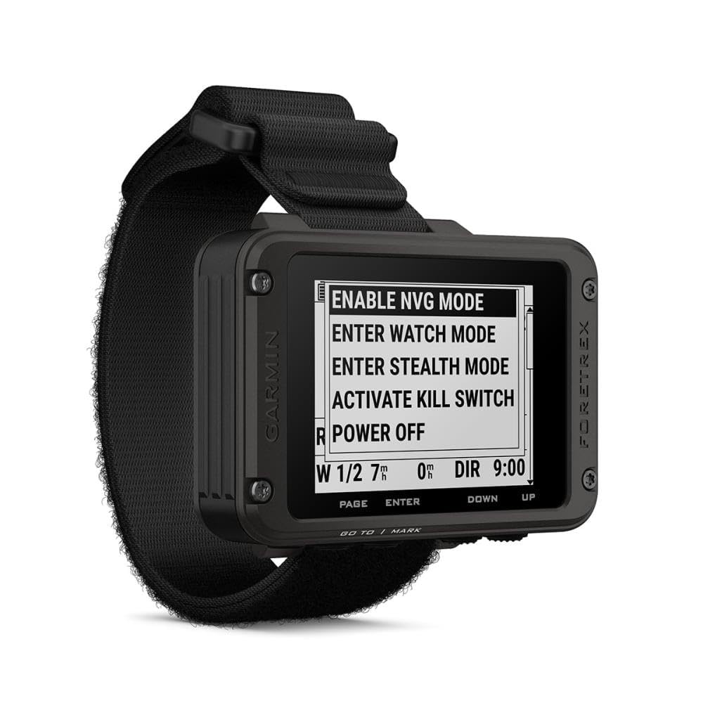 Garmin Foretrex 801, Wrist-Mounted GPS Navigation with Strap, Upgraded Multi-Band GNSS, Longer Battery Life