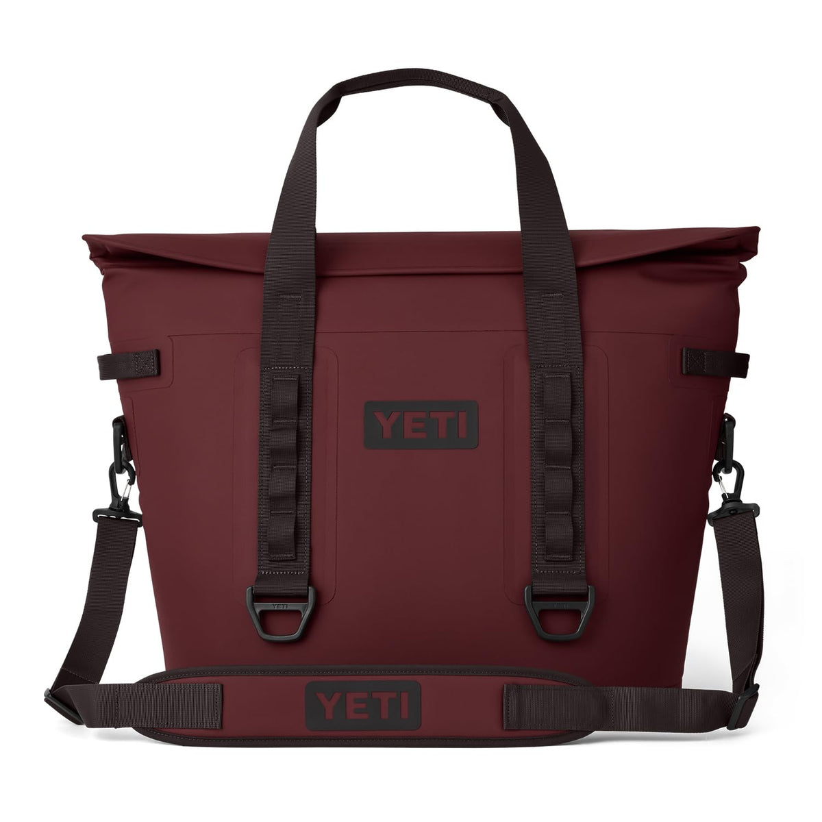 YETI Hopper M30 Portable Soft Cooler with MagShield Access, Wild Vine Red
