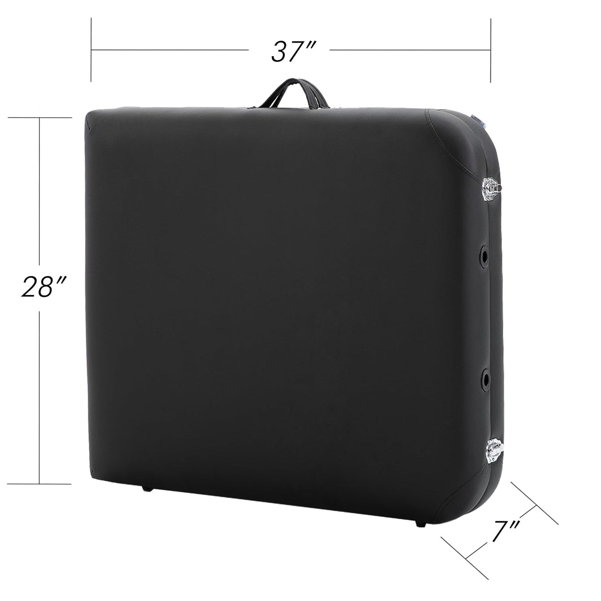 Sierra Comfort Basic Portable Massage Table, Black