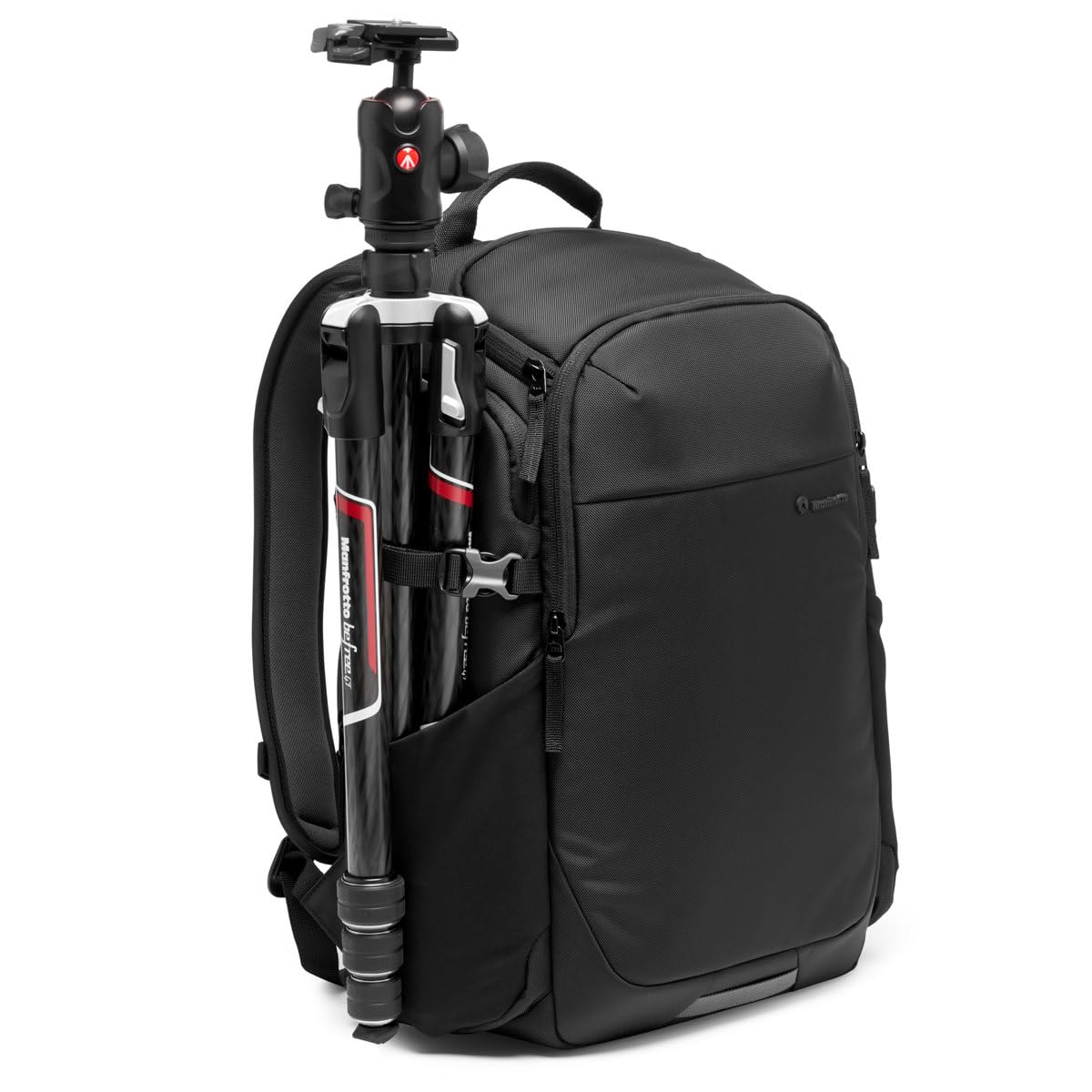 Manfrotto Advanced Befree III Professional Photography Backpack for Camera and Laptop, Bag for Reflex/Mirrorless Camera with Lenses, with Interchangeable Padded Dividers and Tripod Attachment