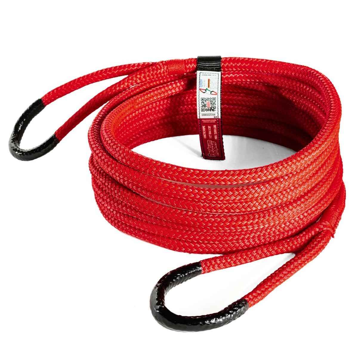 Yankum Kinetic Recovery Rope - Heavy Duty 1/2" x 30' Tow Rope, Off-Road & Vehicle Recovery, Kinetic Energy Ropes for 4x4, Jeep, and Trucks, Made in USA – Racer Series