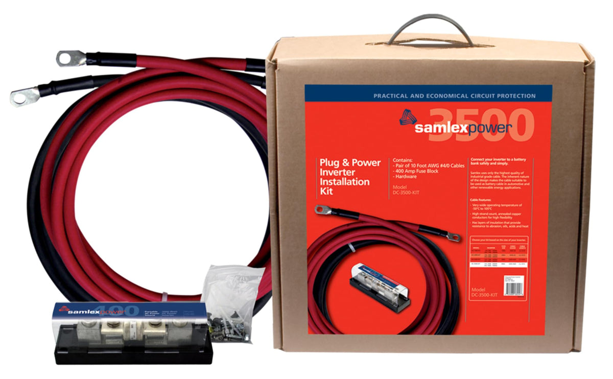 Samlex 400A Inverter Installation Kit f/3500W Inverter
