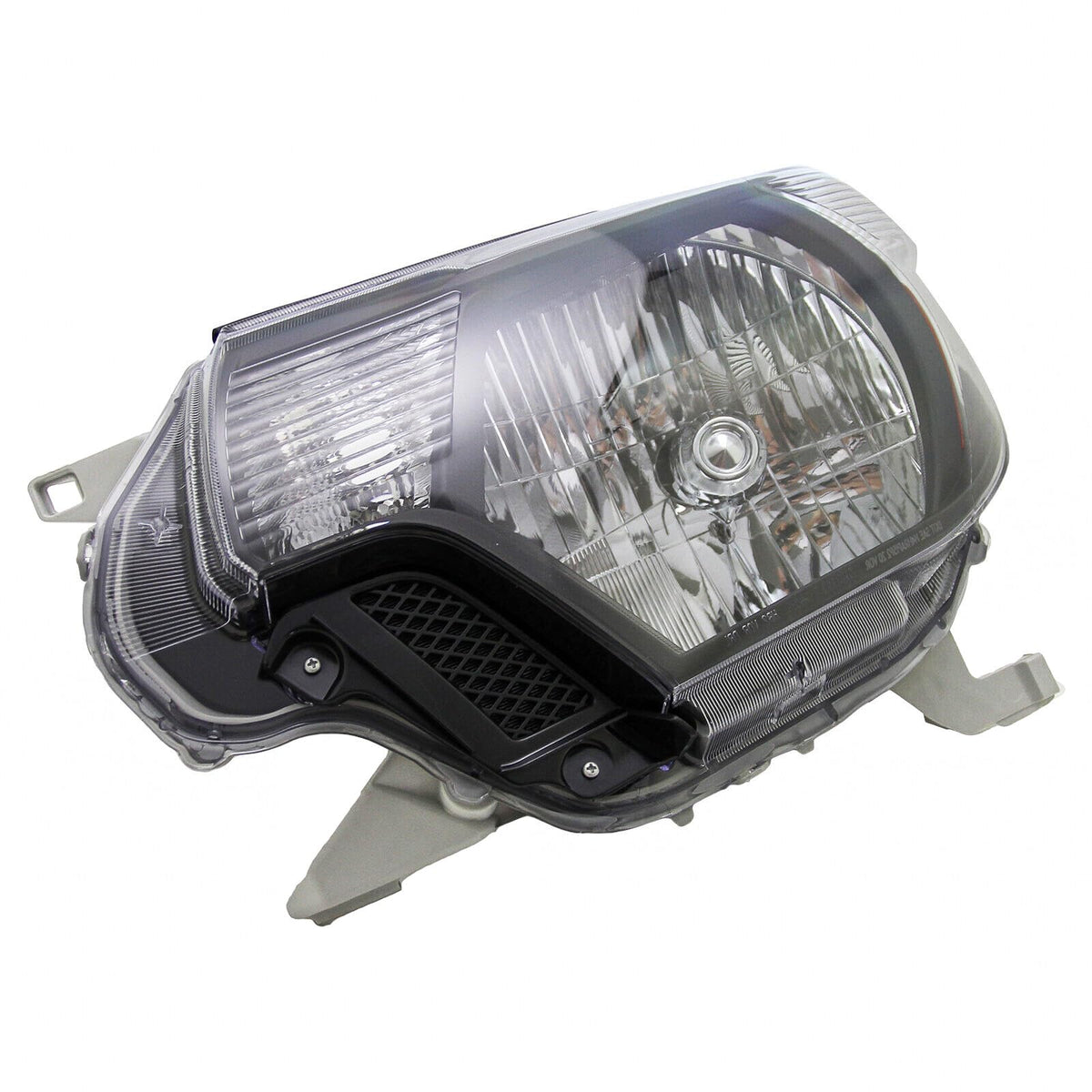 2012-2015 Tacoma Headlights,Headlight Assembly Fit for Toyota Tacoma 2012 2013 2014 2015 Halogen Headlamp Replacement Driver Passenger Side Blacking Housing Amber Reflector Clear Lens