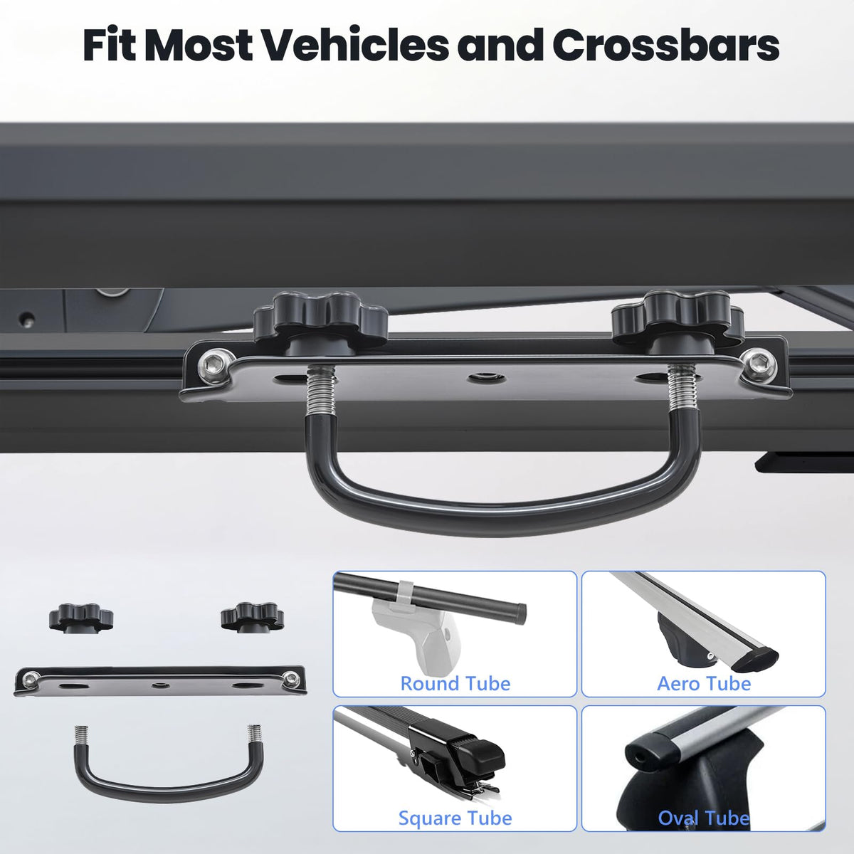 Roof Basket,Anti-Rust Aluminum Roof Basket,Universal Rooftop Cargo Carrier,Suitable for roof Racks, Equipped with crossbars,63"x43"x6",250lb Supports,Large Version (Silver)