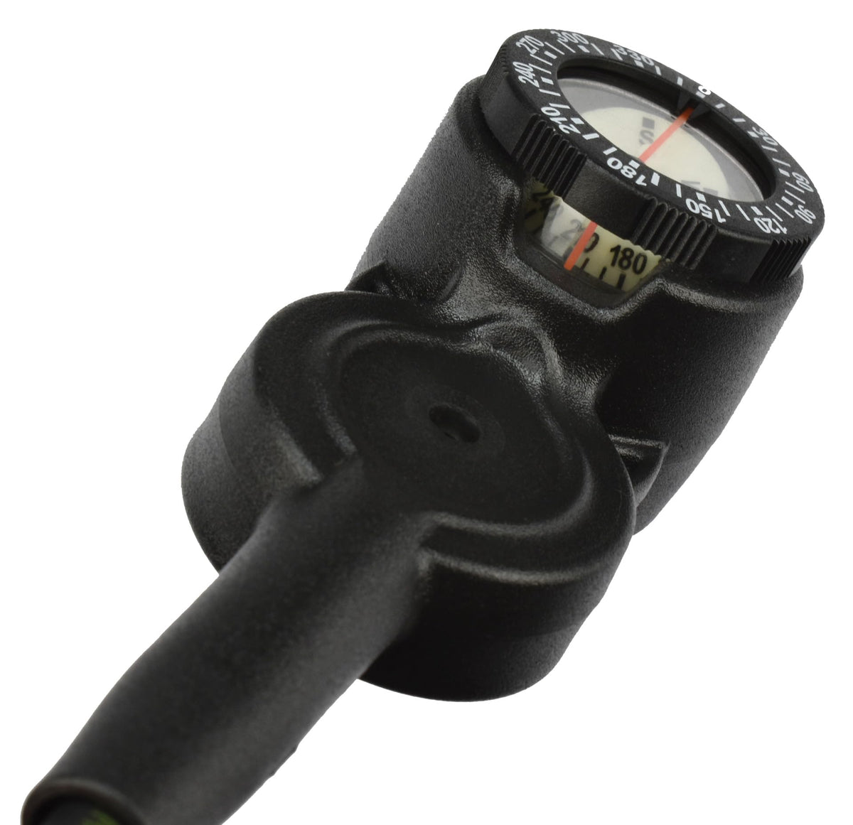 SEAC Sub Console 3 Pressure Depth Gauge and Compass, Red, One Size (0600012005000A)