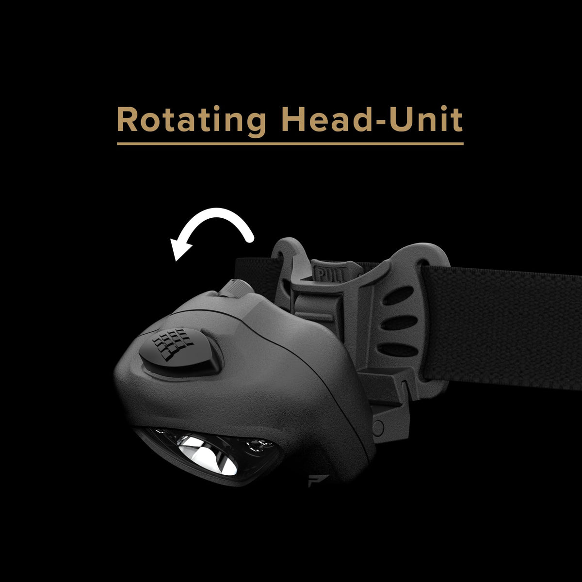 Princeton Tec Vizz 550 RGB MPLS Headlamp – 550 Lumen LED, Red Green Blue Mode Options, IPX7 Waterproof Housing, Helmet Mount Kit Included, Lightweight Professional Tactical Light