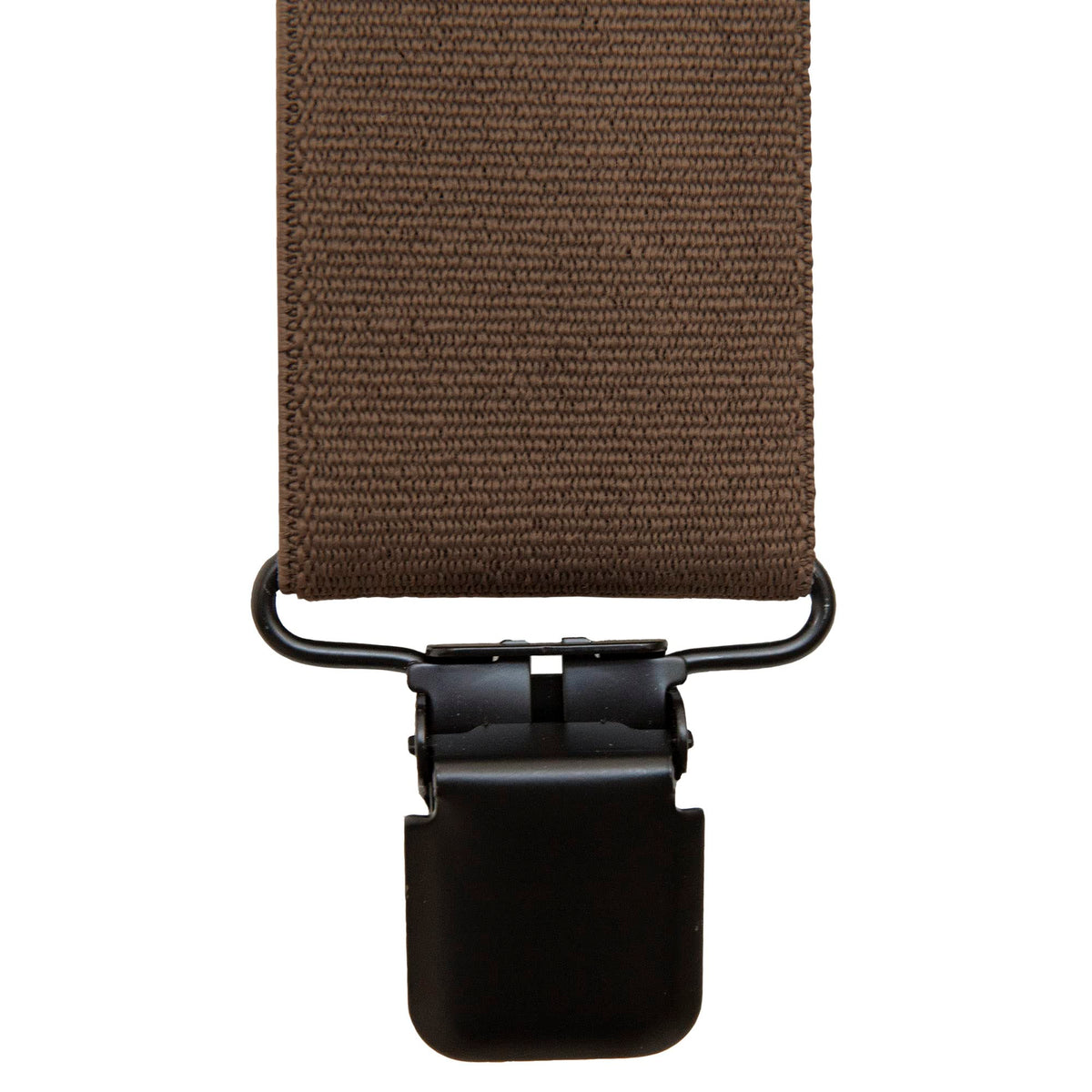 WOLVERINE X-Back 2 Inch Heavy Duty Adjustable Straps with Signature Clips, Work Solid-Chestnut, One Size