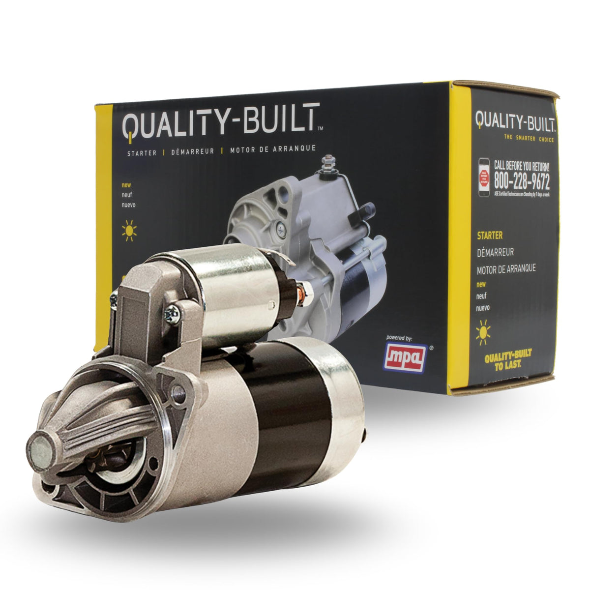 Quality-Built 12198N Domestic Starter-New