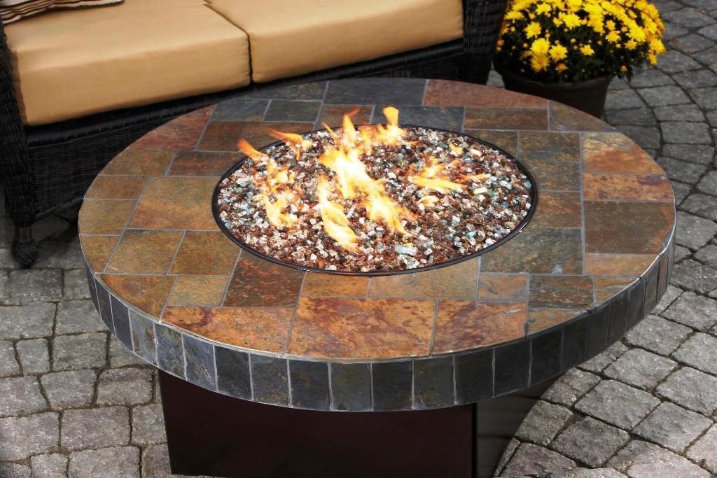 Stanbroil Stainless Steel 30" Round Flat Fire Pit Pan w/24 Fire Burner Ring Installed, BTU 296,000 Max
