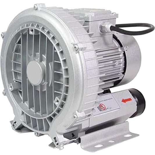 HTIANMM Regenerative Blower High-Pressure Vortex Ring Blower 110V 60Hz Single Phase 0.16-2.01HP for Sewage Aeration Aquarium Fish Pond,350W/0.47HP