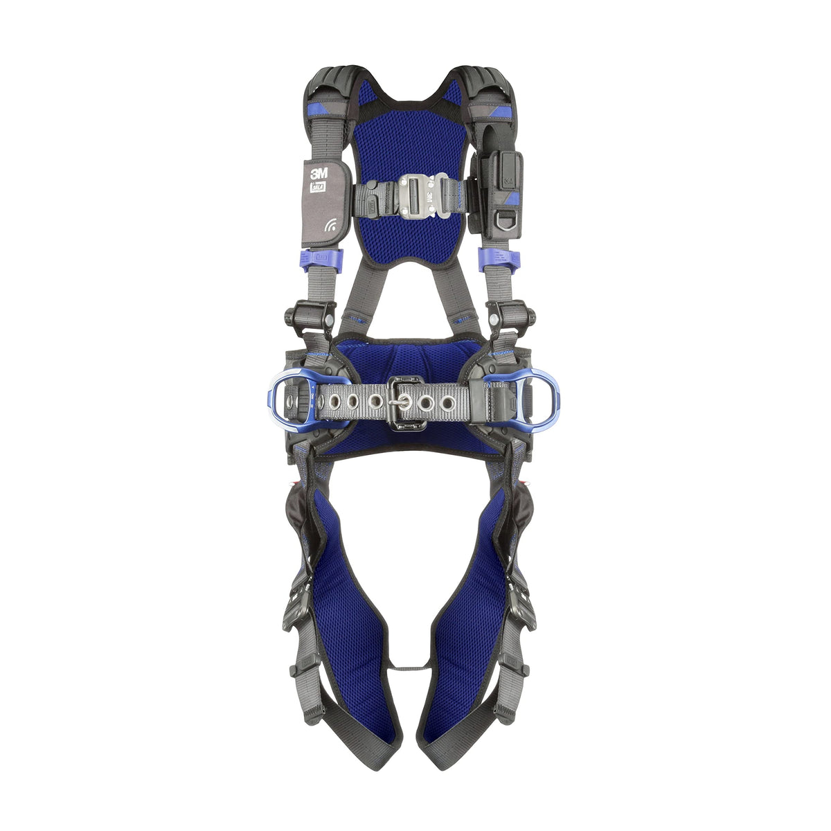 3M DBI-SALA ExoFit X300 Comfort Construction Positioning Safety Harness, Construction Fall Protection, Aluminum Back and Hip D-Rings, Auto-Locking Quick Connect Leg and Chest Buckles, 1113133, 2X