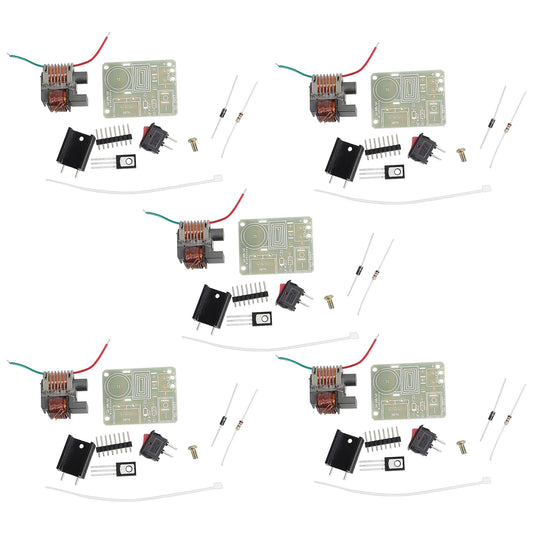 AEDIKO 5 Sets High Voltage Generator 15KV High Voltage Generator Inverter Arc Igniter Coil Module Disassembled Parts (5 Sets)