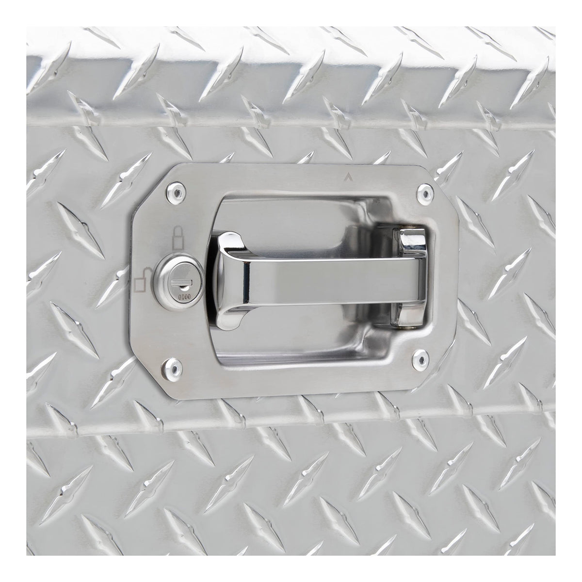 UWS EC10481 Pull Handle 69-Inch Heavy-Wall Aluminum Truck Tool Box with Low Profile, RigidCore Lid
