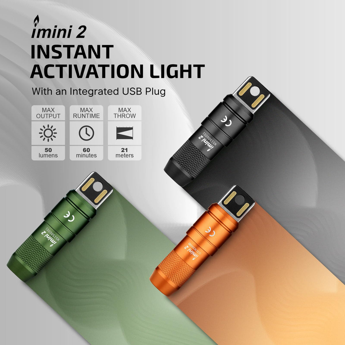 OLIGHT Olantern Classic 2 Pro APP Control Camping Lantern Bundle with IMINI 2 EDC Rechargeable Keychain Flashlight