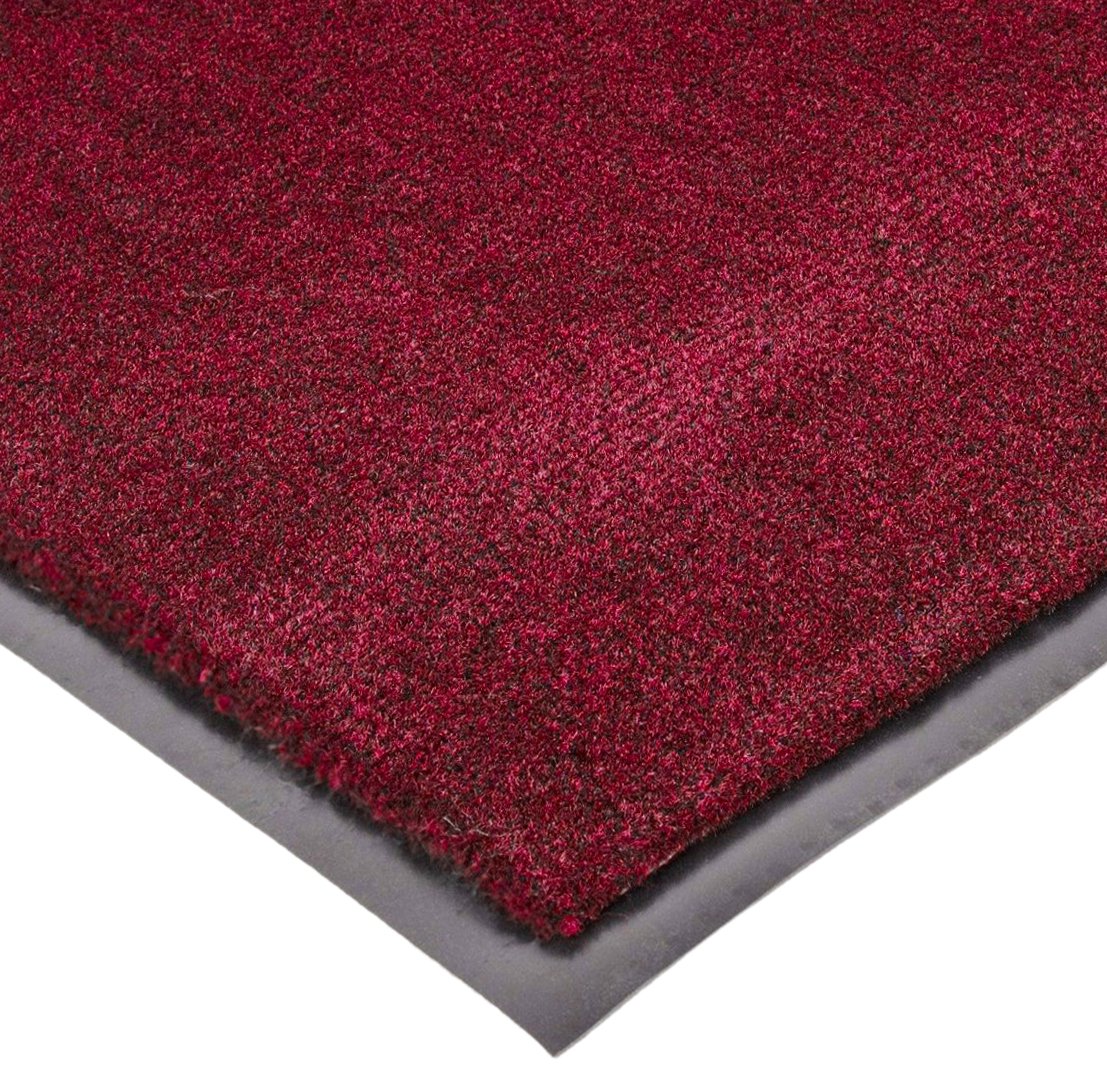 NoTrax 130 Sabre™ Vinyl Backed Entrance Mat, for Home or Office, 4' X 8' Red/Black