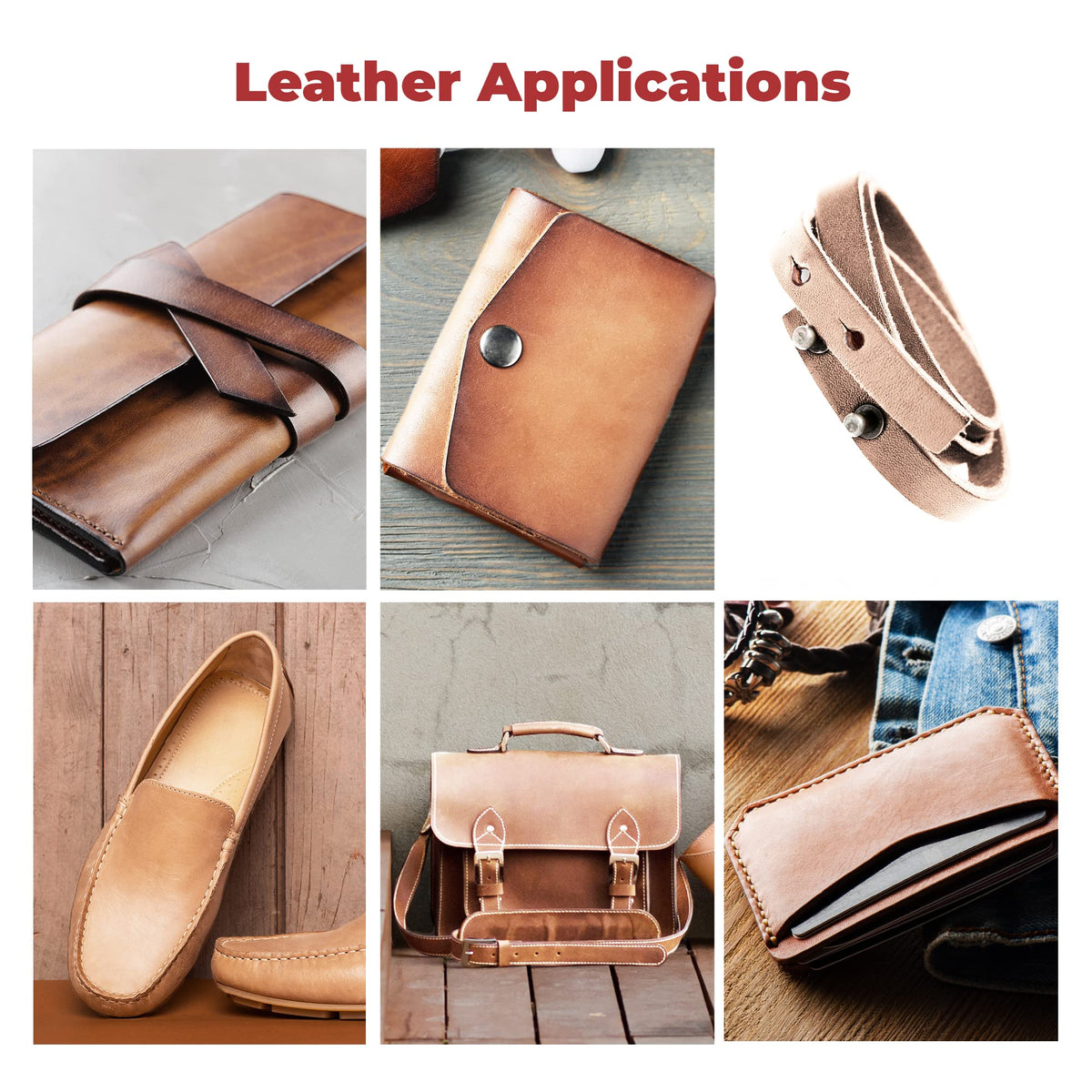 ELW Vegetable Tanned Leather 8-9 Oz. (3.2-3.6mm) Thickness | Pre-Cut 6"x12" | Tooling Leather Cowhide - Full Grain Leather Good for Crafting, Saddlery, Home Decor, Holsters, Knife Sheaths, Stamping