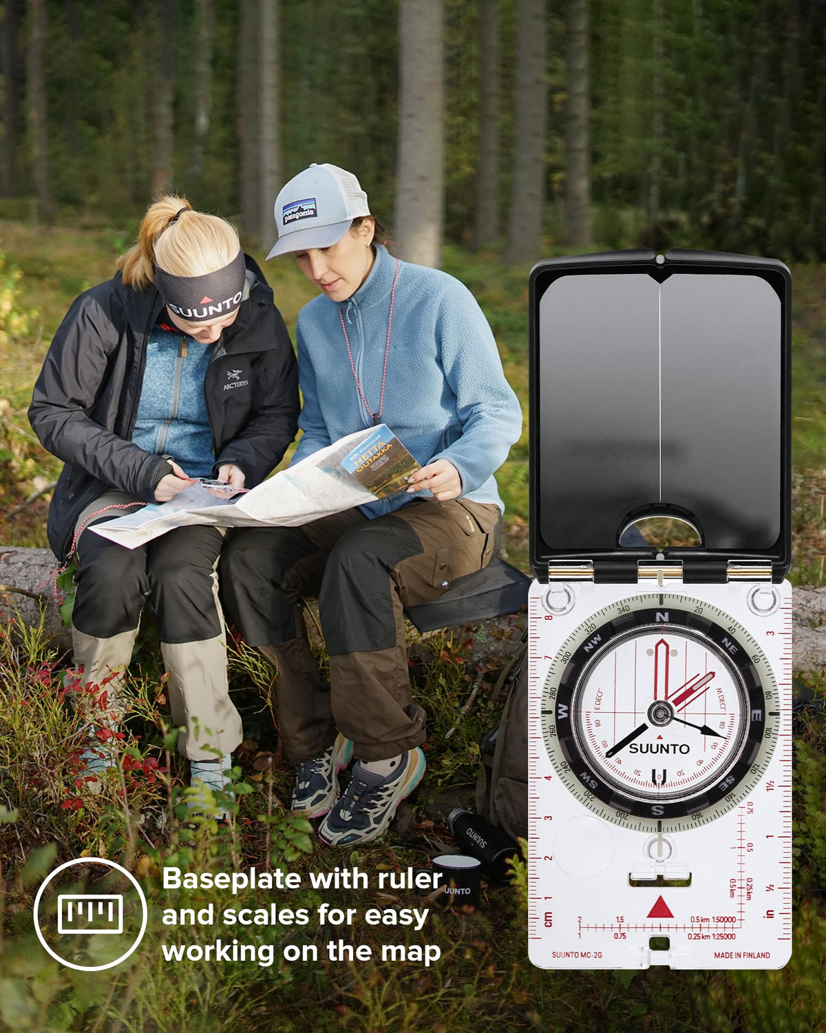 SUUNTO MC-2G Global Compass, White