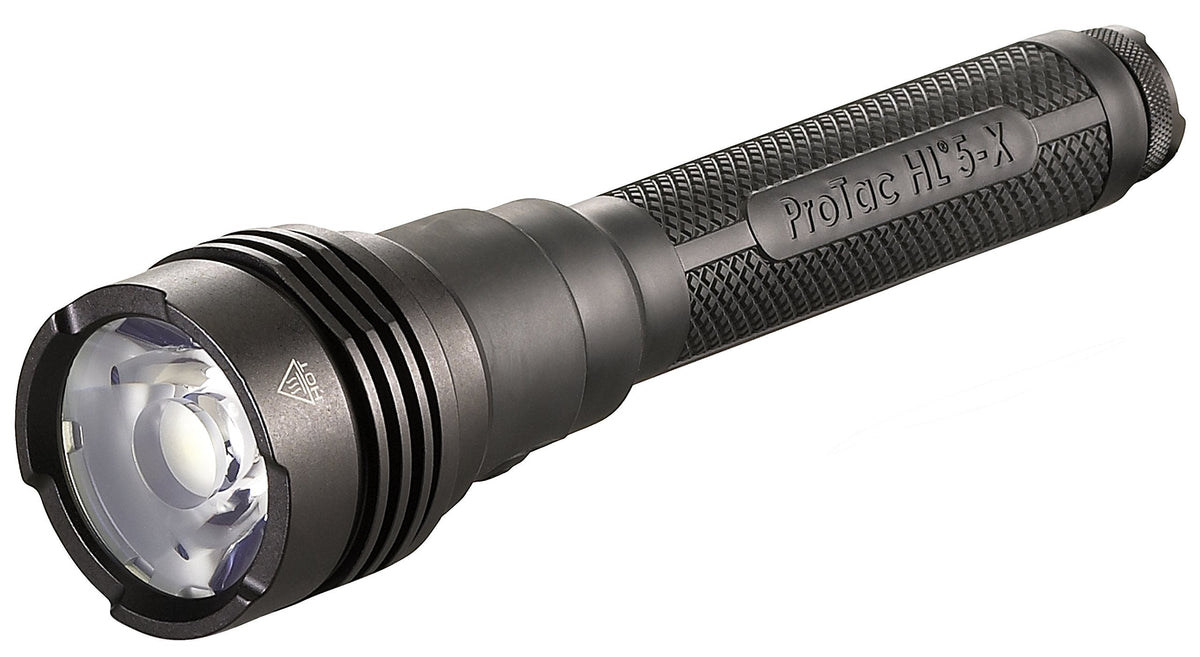 Streamlight 88074 ProTac HL 5-X 2500 Lumens 37,000 Candela Tactical LED Flashlight, Ten-TAP Programmable, Box, Black