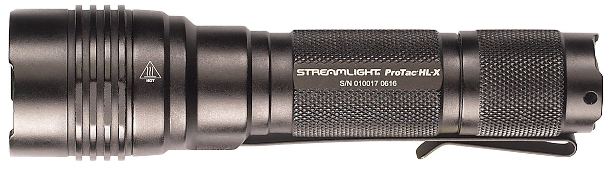 Streamlight 88065 ProTac HL-X 1000-Lumen 27100-Candela Handheld Tactical LED Flashlight, Ten-TAP Programmable, Box, Black