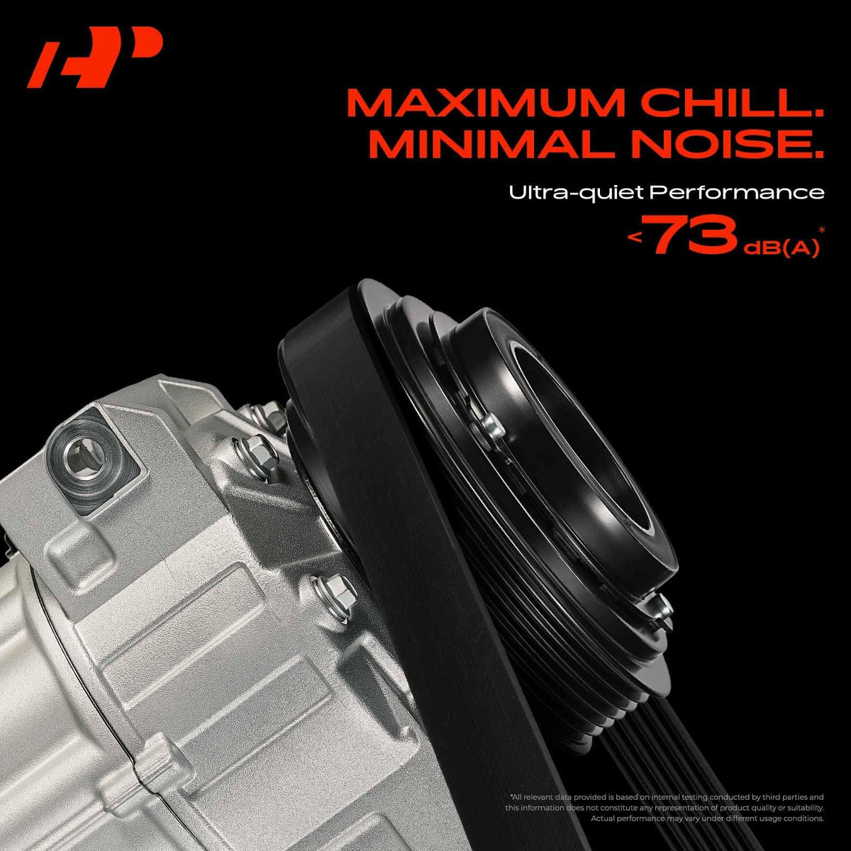 A-Premium Air Conditioner AC Compressor with Clutch Compatible with BMW 3-Series, 5-Series, 1-Series, Z4 2009-2011, M3 2008-2013, M5 2006-2010, M6 2006-2010, 7SEU17 Compressor, 6 Groove Pulley