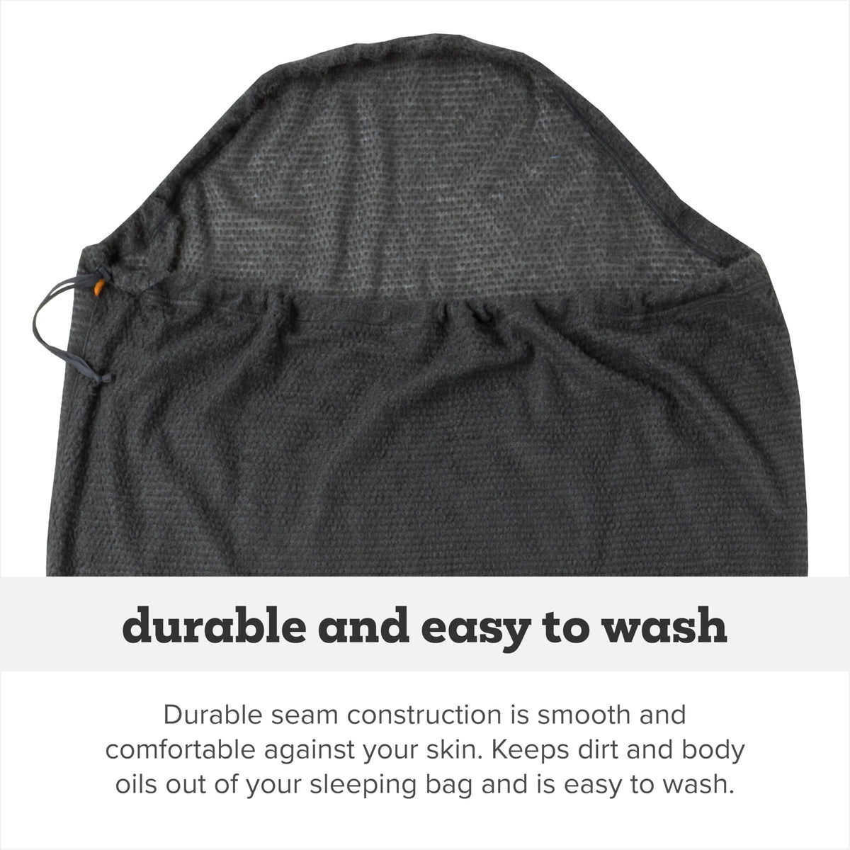 Big Agnes Alpha Direct Fleece Sleeping Bag Liner, Long