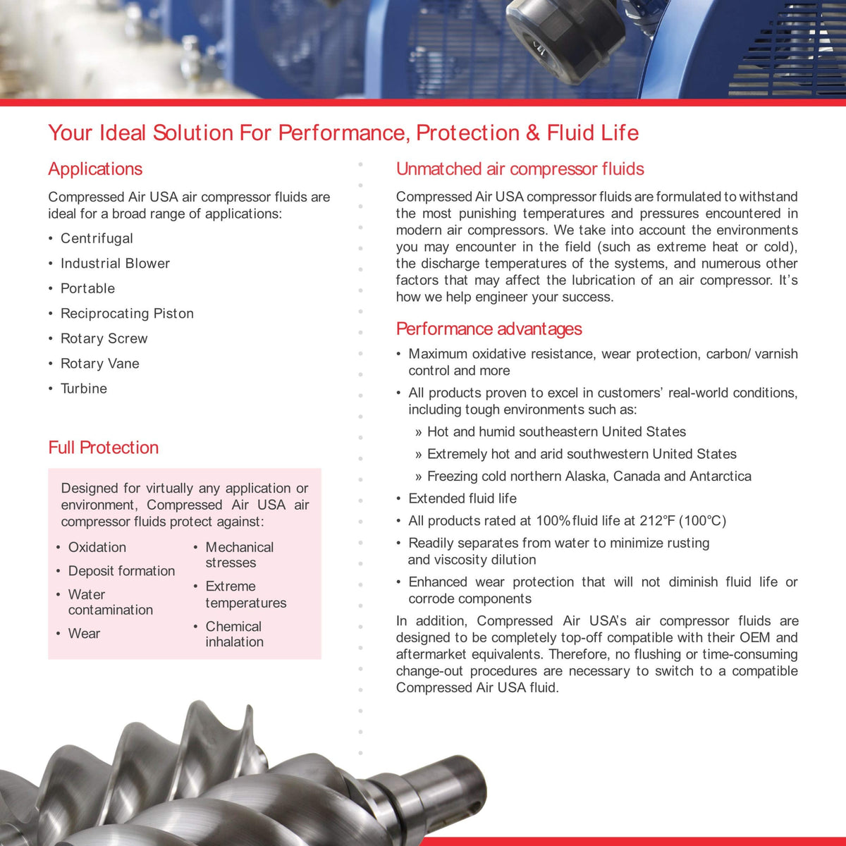 Premium Rotary Vane Air Compressor Lubricating Oil - CompressedAirUSA - XL - Extended Life Oils (5 Gallon)