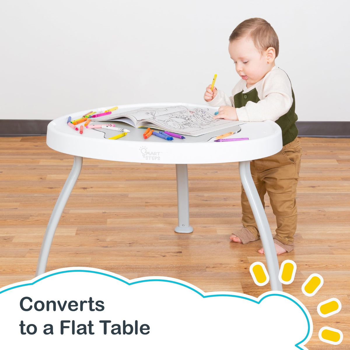 Smart Steps® Bounce N’ Play 3-in-1 Activity Center, Harmony Pink